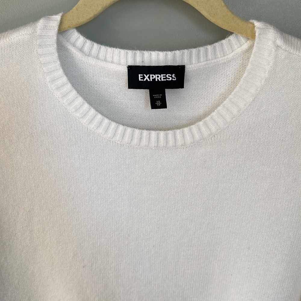 Express Ruffle Sweater XS - Picture 2 of 12